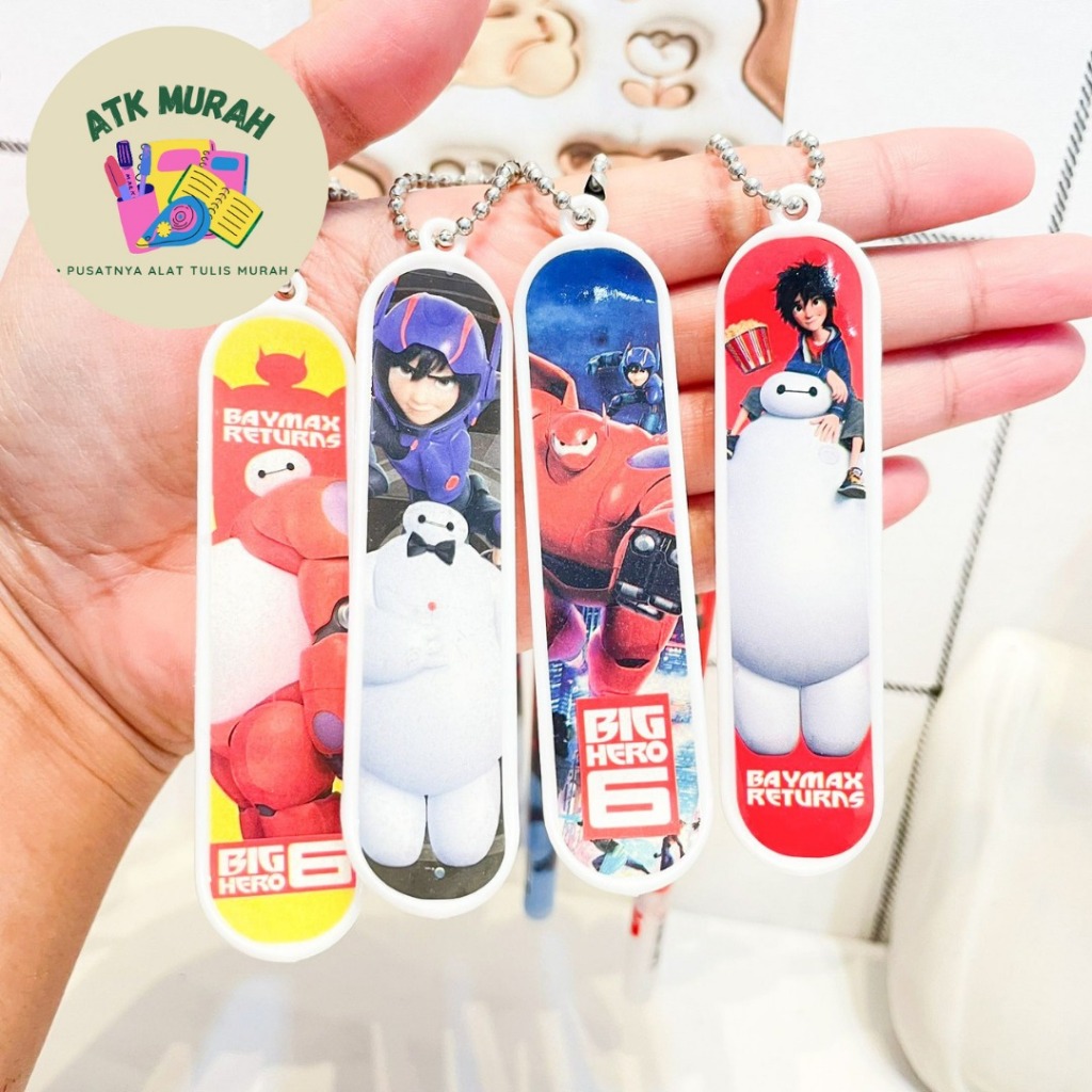 

PULPEN GANTUNGAN SKATEBOARD BAYMAX PG-1043 ALAT TULIS SEKOLAH AESTHETIC KOREA COD