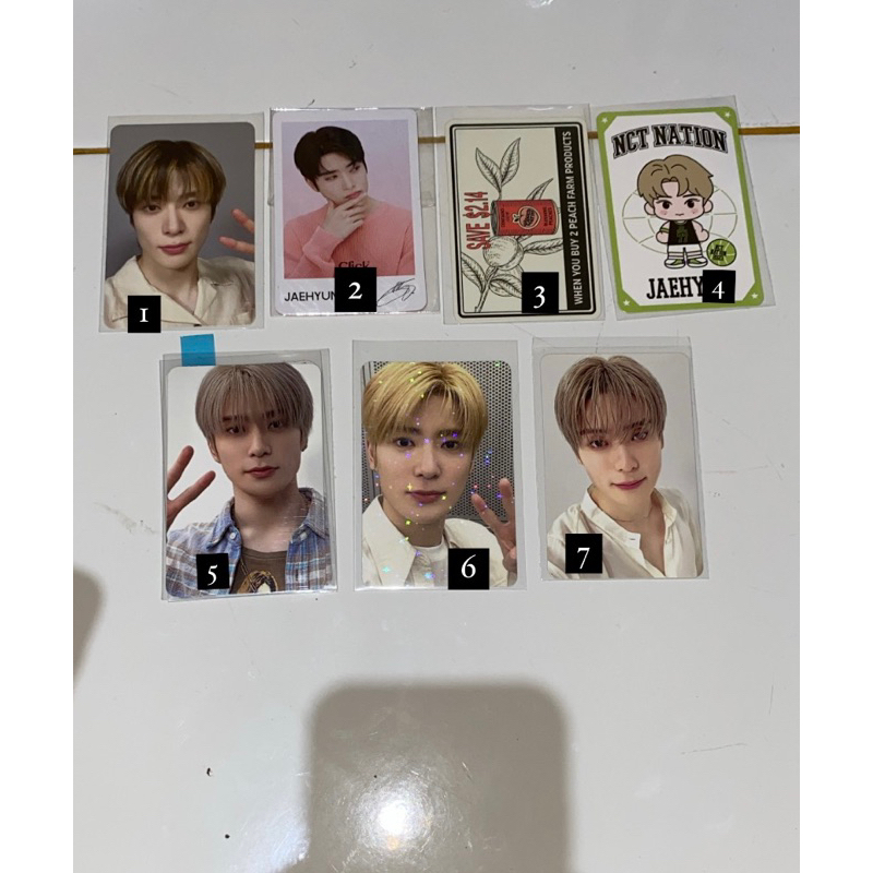 photocard jaehyun dicon dojaejung nct