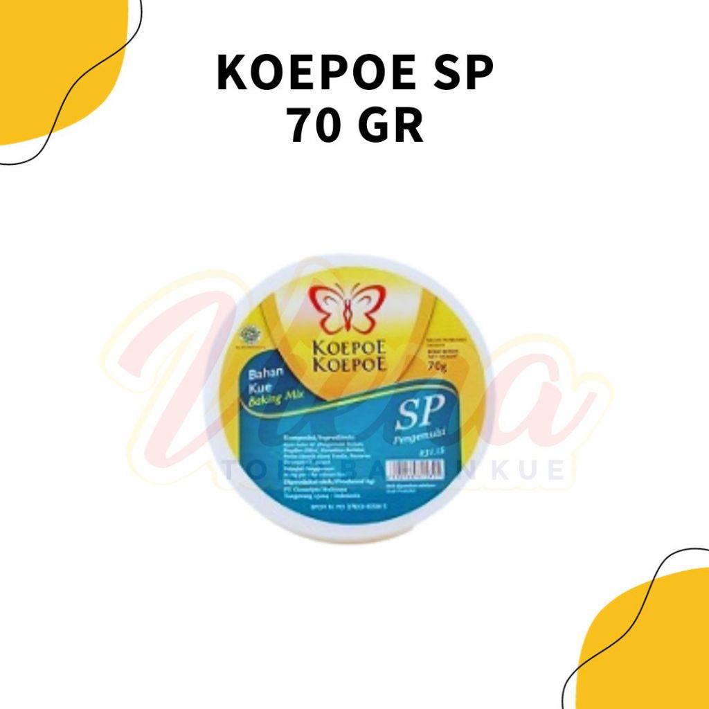 

Koepoe SP (B) 70gr / Pengemulsi Elmusifier