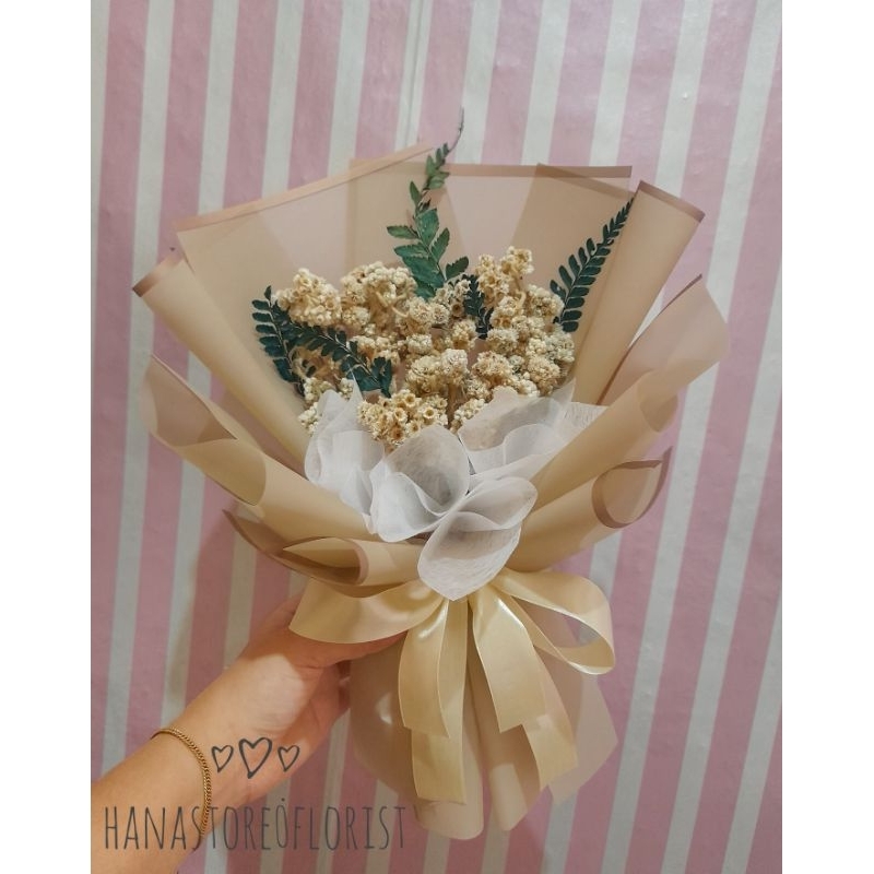 BUKET BUNGA EDELWEIS / BUKET BUNGA KERING