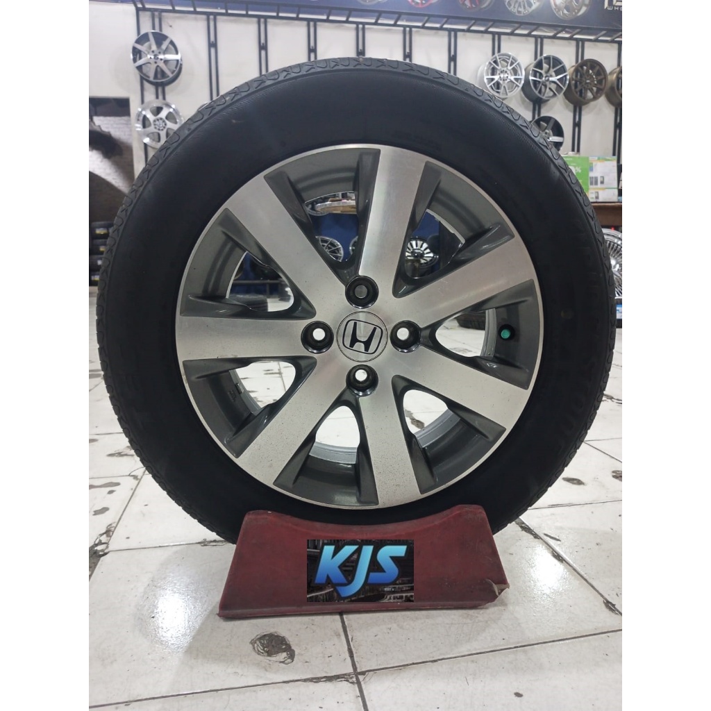 Velg Mobil Seken Copotan Honda Freed Ring 15 Baut 4x100 Ban 185/65 R15 Buat Mobilio Brio Jazz Agya P