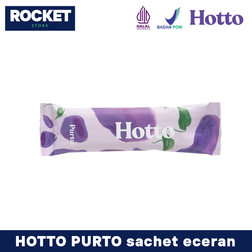 

HOTTO Purto Oat with Purple Potato eceran ecer 1 sachet 30 gram