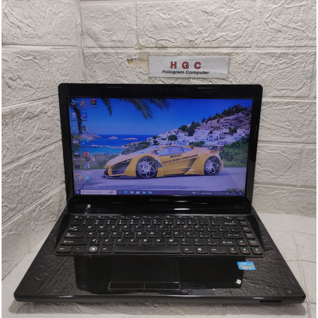 Laptop Murah Lenovo G480 Core i7 i5 i3 Ram 4 GB SSD 128GB Mulus