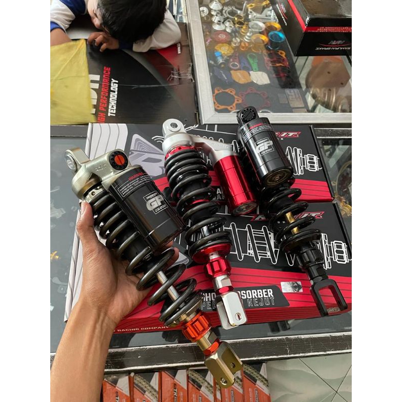 Shock Rideit gp Ride it tipe 299 matic 310mm / 330mm klick fungsi original ride it