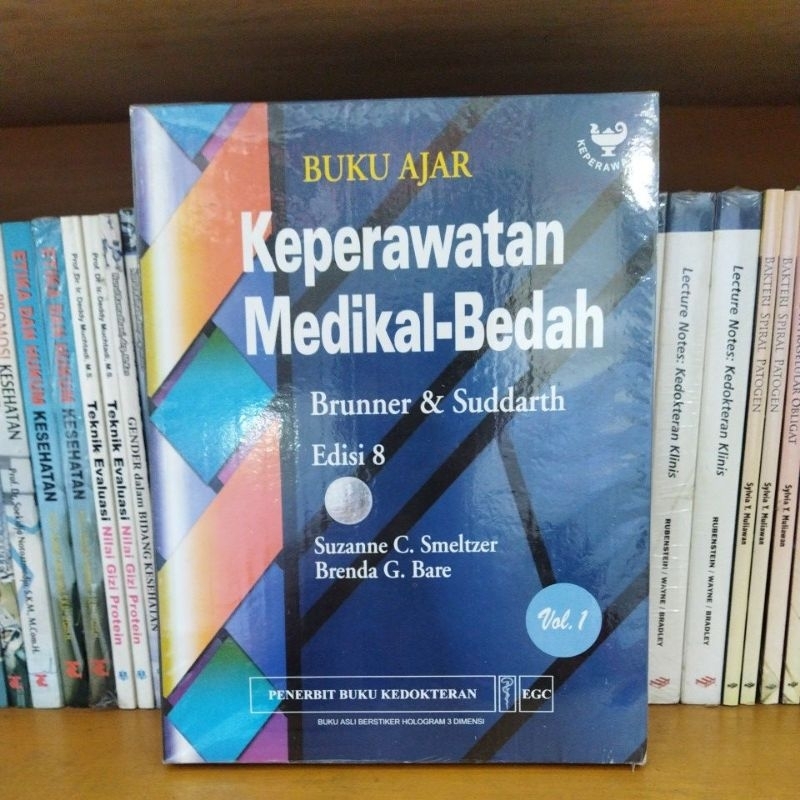 Penerbit Buku Kedokteran | EGC - Buku Ajar Keperawatan Medikal-Bedah Vol 1 Edisi 8 - Brunner & Sudda
