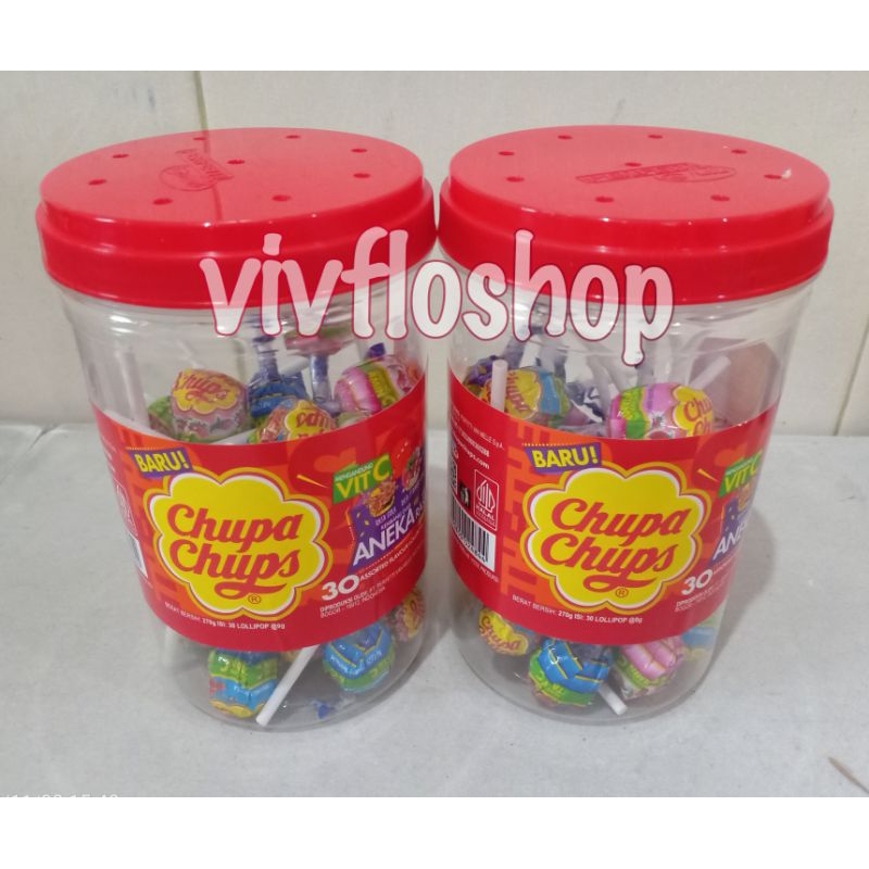 

Permen Lollipops Chupa Chups (Toples isi 30)