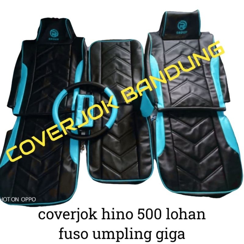 sarung jok mobil truk cover jok mobil truk bungkus jok mobil truk hino lohan ti,hino 500,fuso fighte
