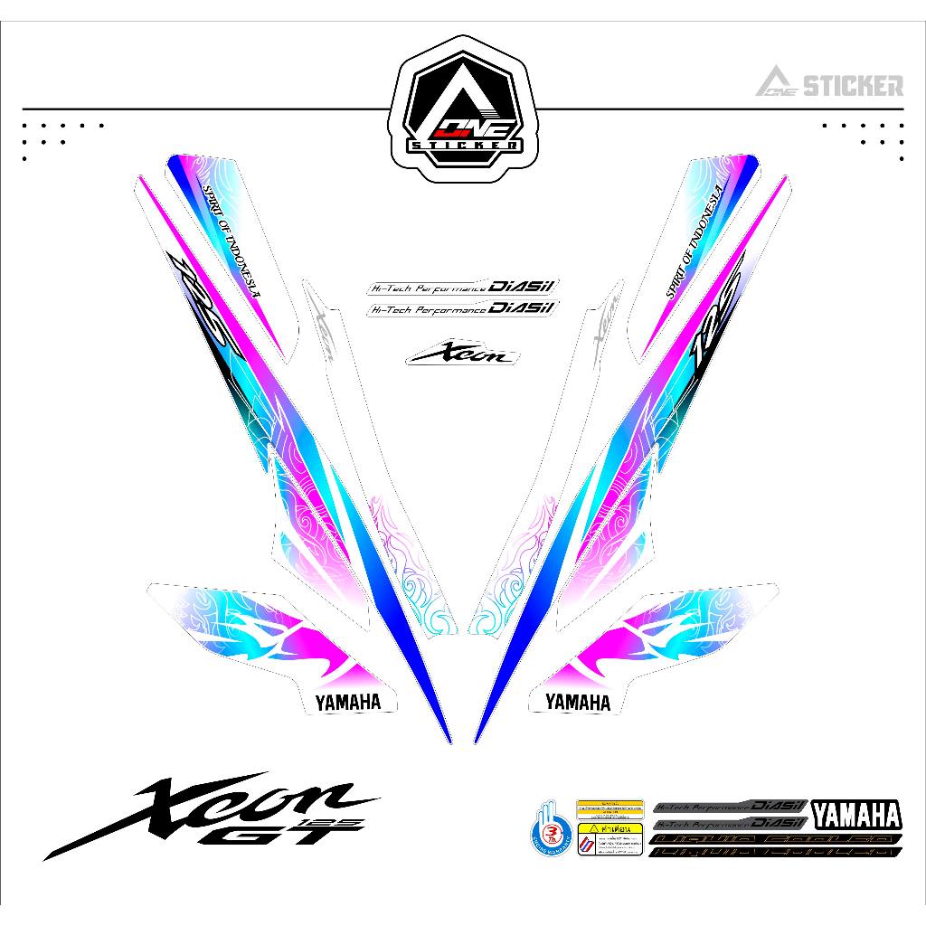 STIKER STRIPING XEON GT 125 MOTIF 19 / STIKER / STICKER / XEON GT 125 / GT / XEON GT / YAMAHA / STRI