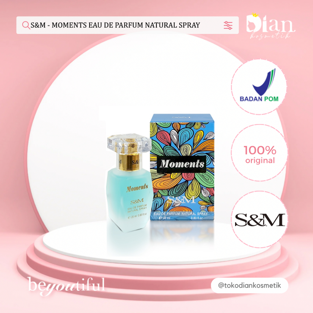 S&M - (MOMENTS) EAU DE PARFUM NATURAL SPRAY