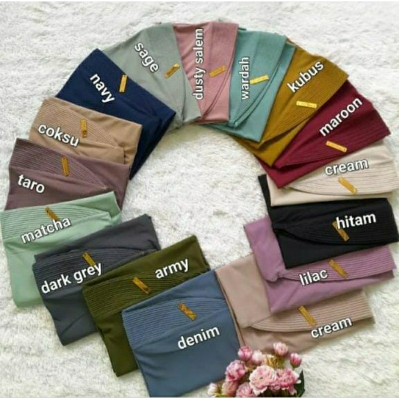Hijab Pashmina pet instan Premium