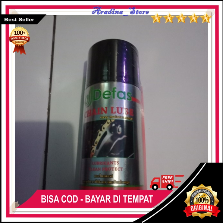 Oli Rantai Motor Chainlube Original  Pelumas Oli Rantai Motor Chain Lube Rante Defas 300ml ORI