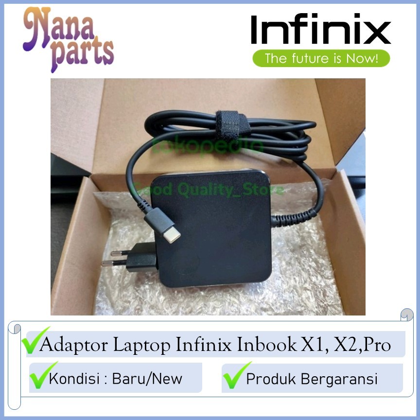 Adaptor Charger Laptop Infinix Inbook X1 Inbook X2 Inbook X1 Pro