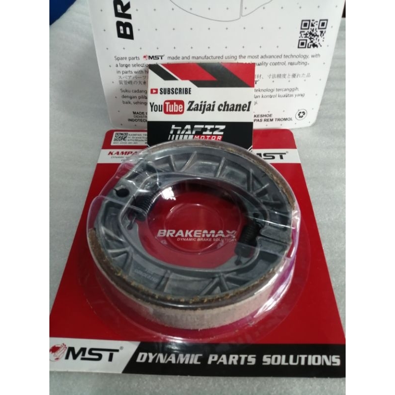 kampas rem belakang grand revo karisma supra 100 MST OTTO