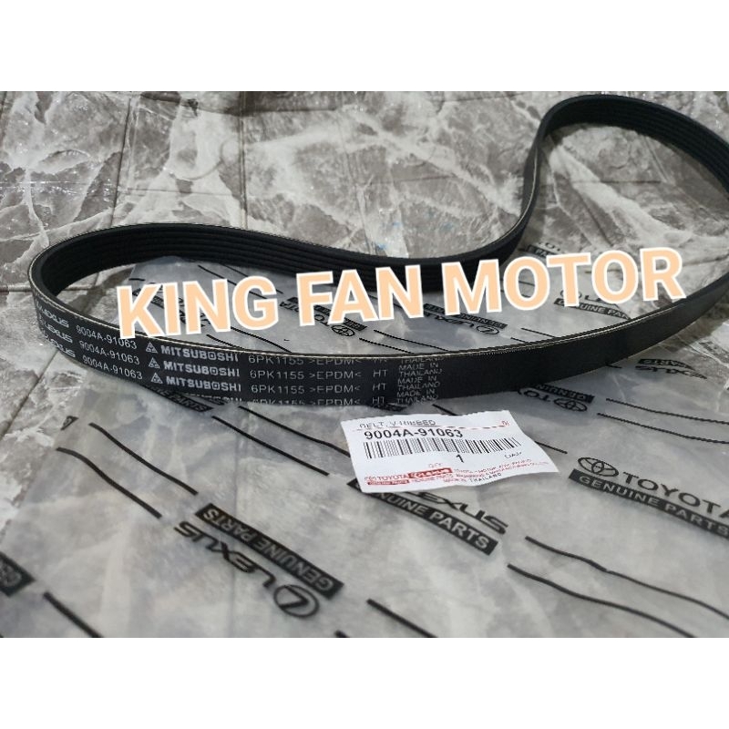 FAN BELT AGYA AYLA 1000CC 6PK 1155