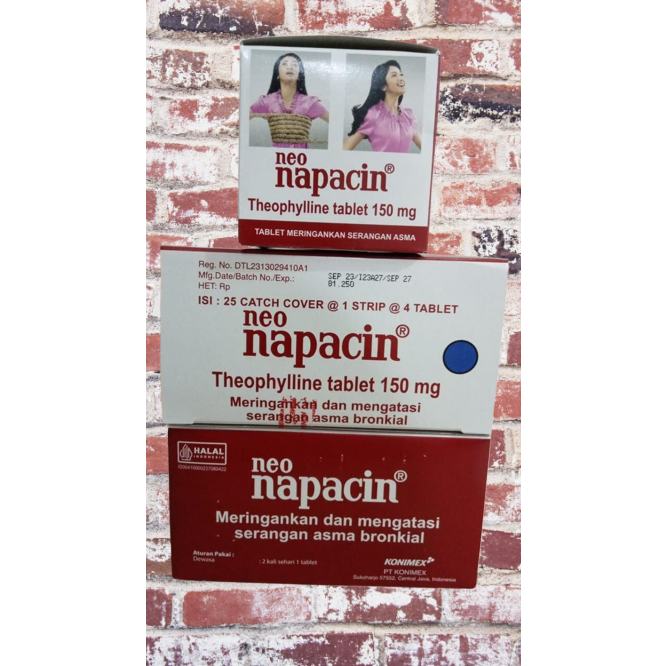 NEO NAPACIN TABLET PER BOX ISI 25 STRIP