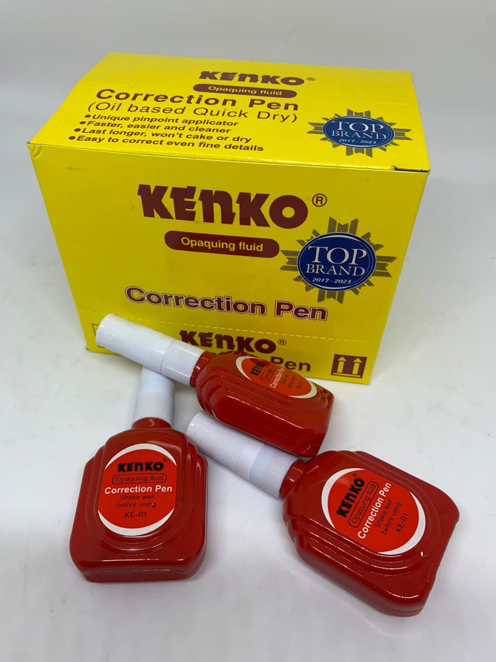 

KE 01 Tipex Cair Correction Liquid Koreksi Cairan Penghapus Kenko KE-01