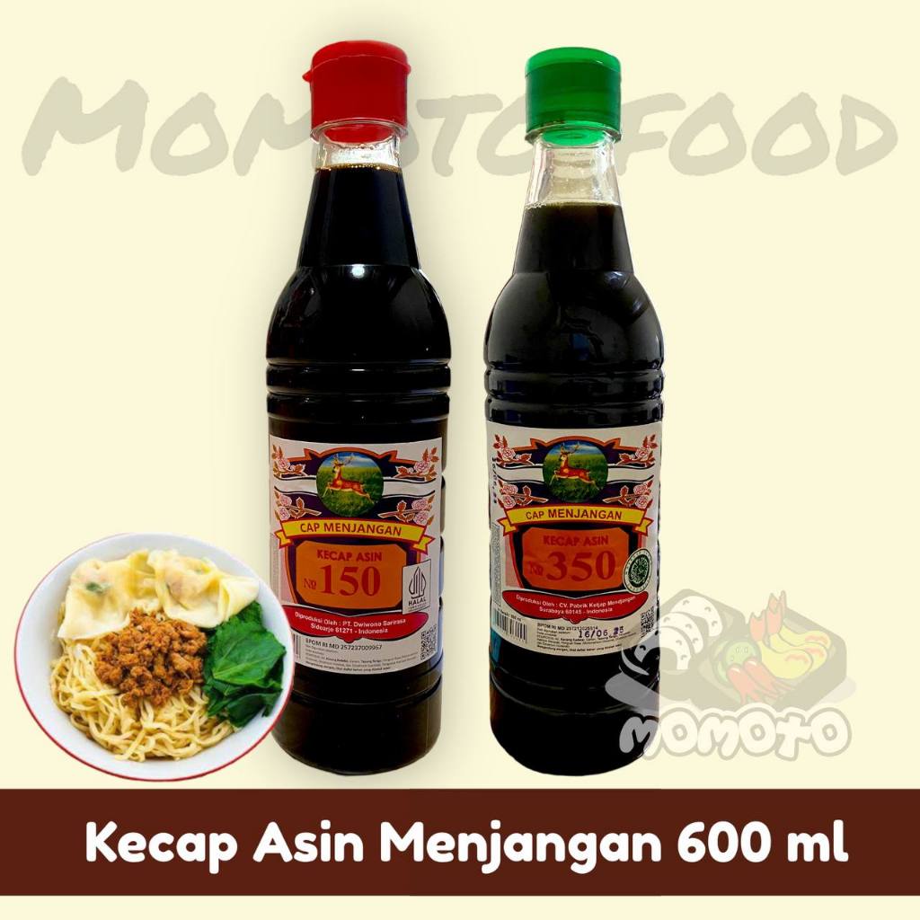 

Kecap Asin Cap Menjangan 150 350 Botol Plastik 600 ml