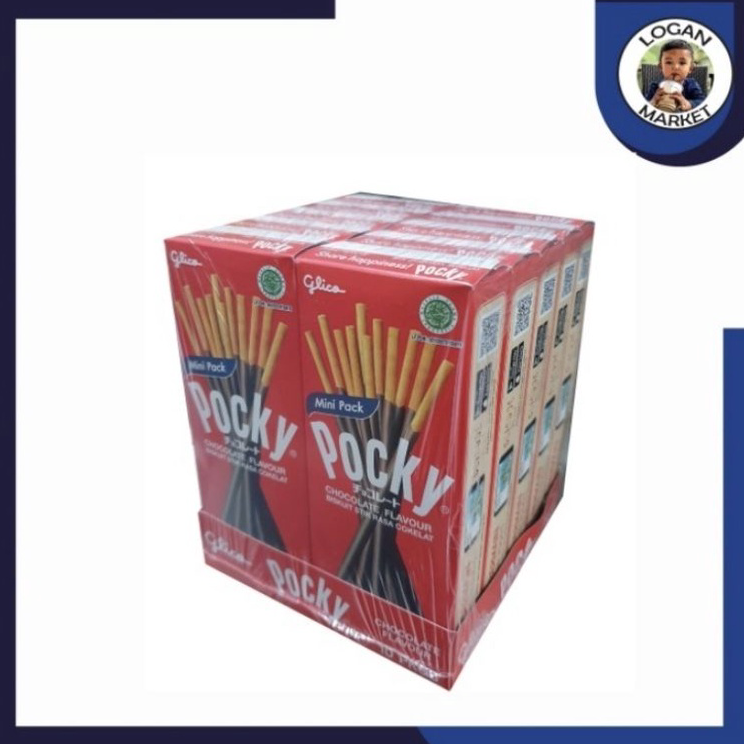 

Big Sale Paket Glico Pocky Mini Chocolate Coklat 22 gram 22gram 10Pcs 10 Pcs