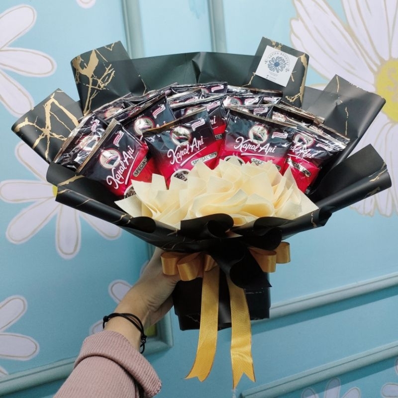 

Bouquet Kopi Kapal Api | Bucket Untuk Cowok