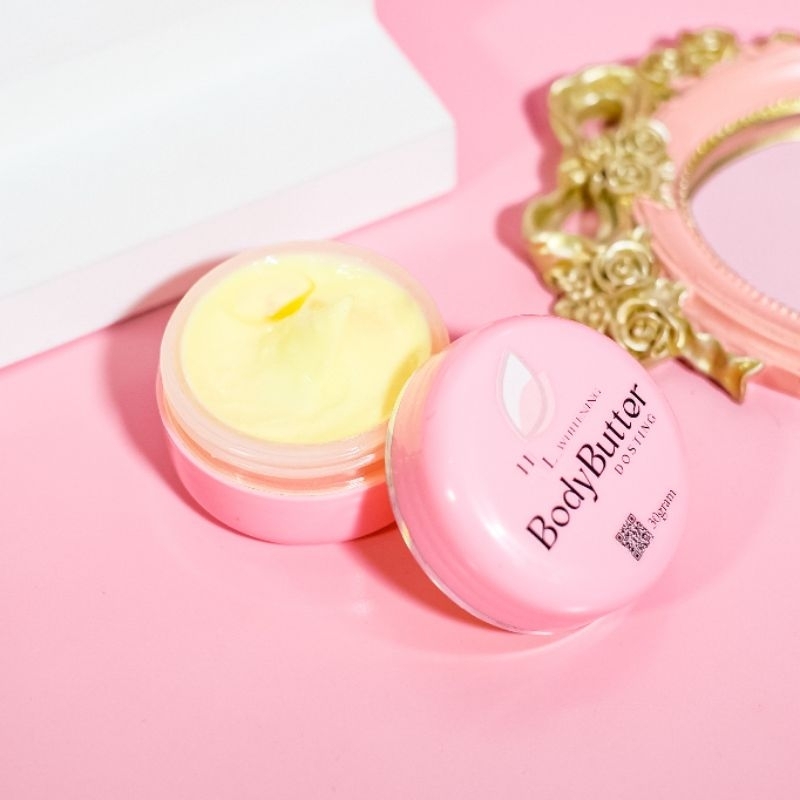NEW HL WHITENING BODY BUTTER ++ 5X Ampuh Memutihkan (khusus untuk kulit yang susah Putih/bandel)