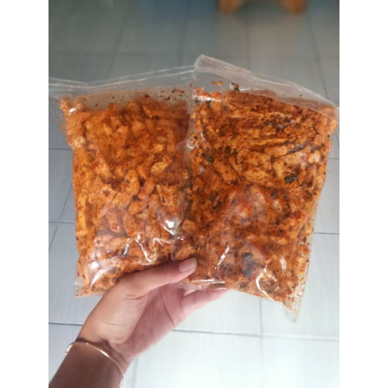 

basreng pedas daun jeruk 250gram