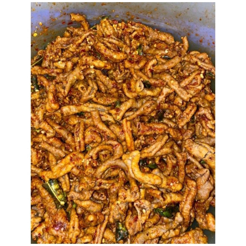 

INI PIKSUS/Kripik Usus/Usus krispi/HALAL/QUALITAS & RASA TERJAMIN !!