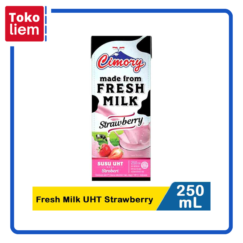 

Cimory Fresh Milk Uht Strawberry 250Ml