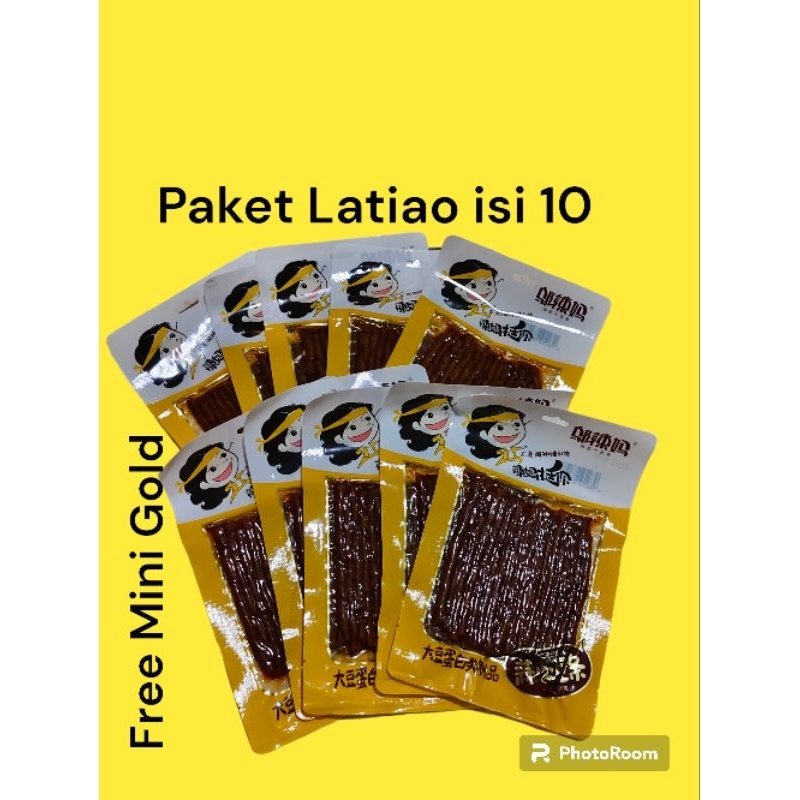 

Halal Paket isi 10 Latiao Tendon Garlic 100 g Original Wulama