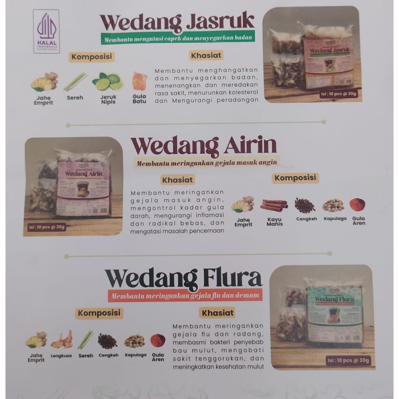 

Mix Wedang Flura dan Wedang Jasruk