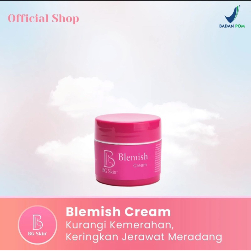 BG Skin [ ORIGINAL 100% ] Blemish Cream | BG Skin Store Tulungagung Pusat | Acne totol
