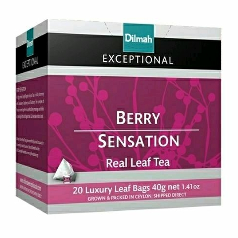 

DILMAH Exceptional Berry Sensation 20 Luxury Leaf Bags