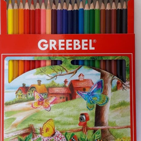 

➞✧✴ [ SET ] Pensil Warna / Pencil Color 24 Warna - Greebel MURAH Harga Murah