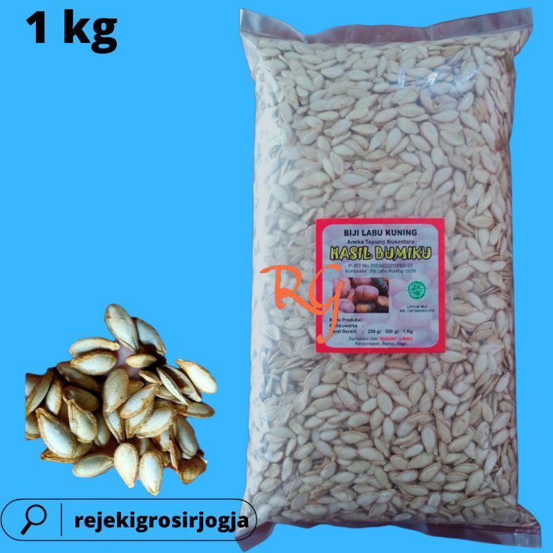 BIJI LABU KUNING KERING MURAH 1 KG/BENIH LABU KUNING KERING MURAH 1 KG/BIBIT LABU KUNING KERING 1 KG
