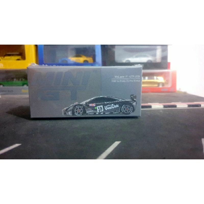 Diecast Mini GT Mclaren F1 GTR #59 Lemans 1995 no 534 segel