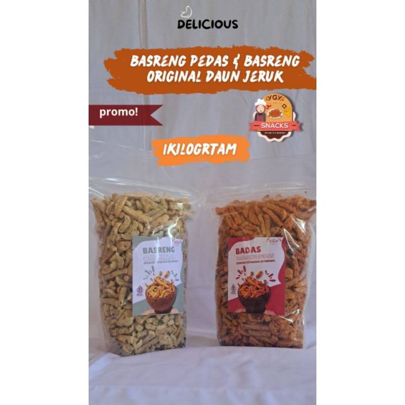 

basreng 1kg pedas daun jeruk YGY
