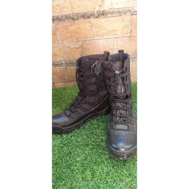 Preloved Sepatu Tactical Boots TNI Hitam Size 42
