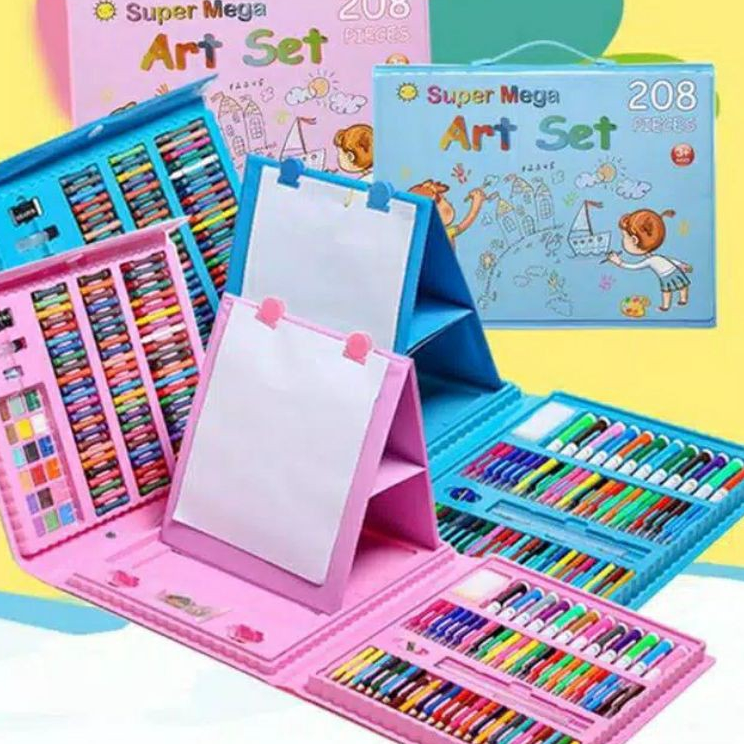 

Model Terkini SHENAR Pensil Warna Crayon Set Isi 208pcs/ Crayon set Macam Warna Cocok Menggambar Mewarnai Alat Menggambar Melukis Anak-anak Crayon Cat Air Pensil Best Seller