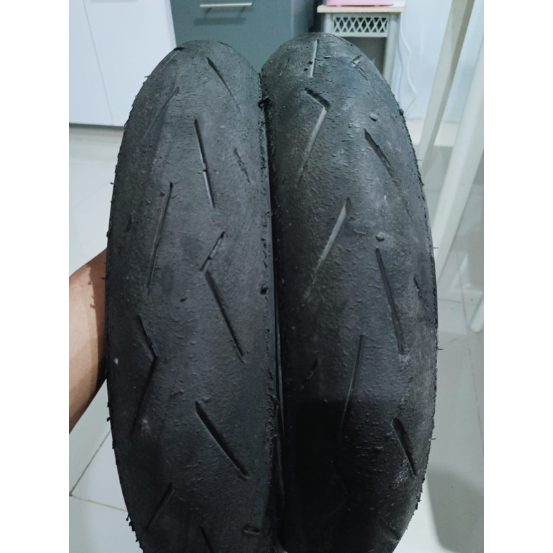 Ban Ex Race Bekas Balap Pirelli Diablo Rosso Corsa II 100/80-17