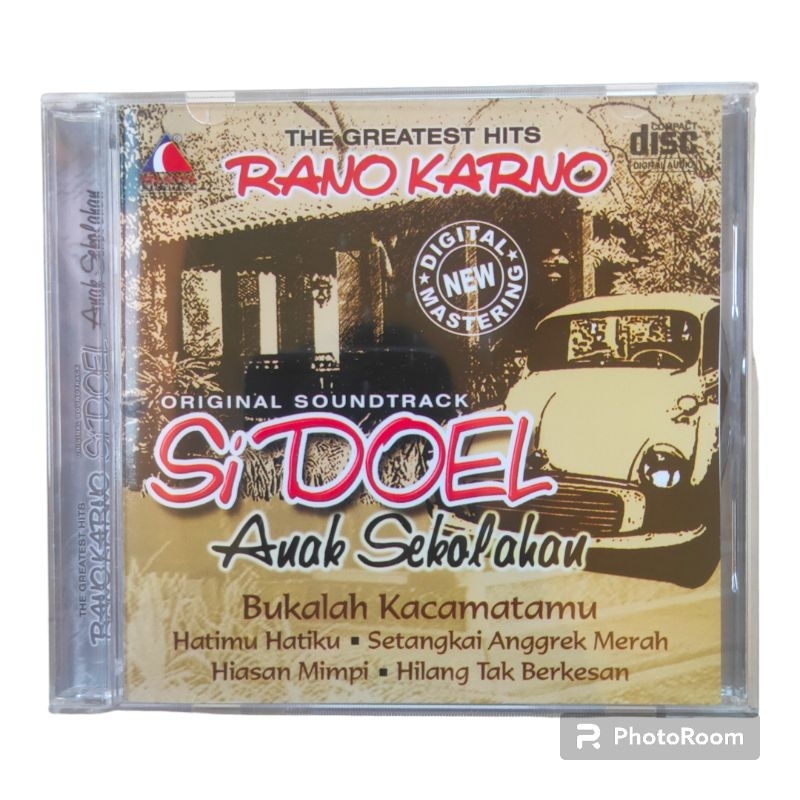 CD The Greatest Hits Rano Karno Si Doel Anak Sekolahan