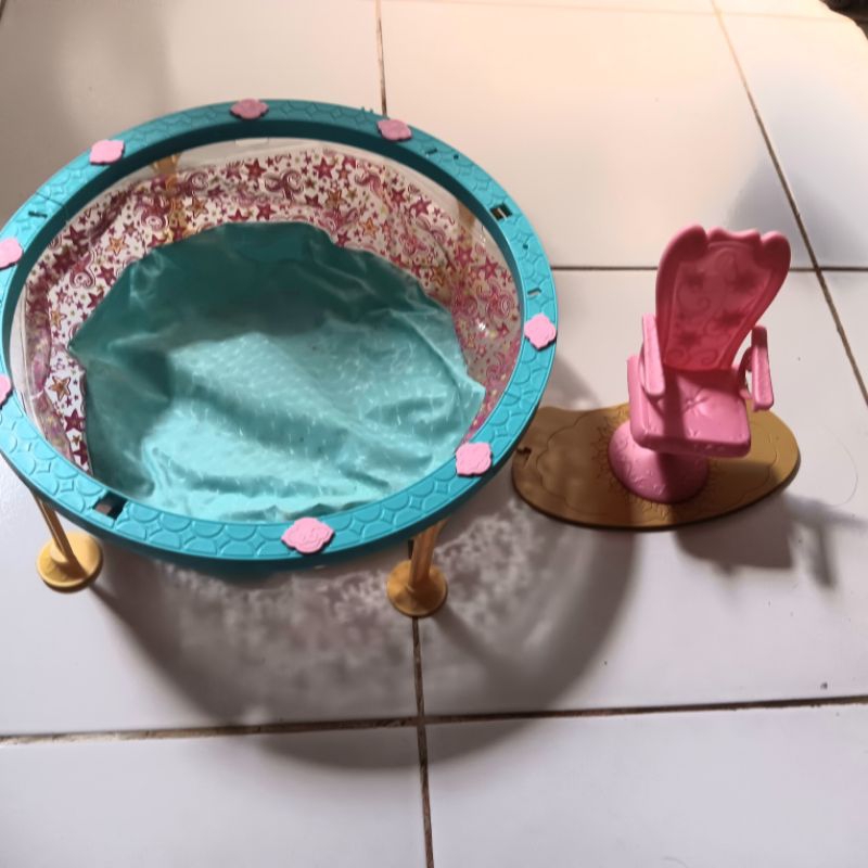 set barbie take all/kolam renang barbie/perabot barbie/kolam barbie/rumah barbie/playset barbie/barb