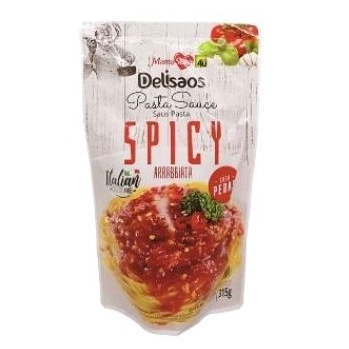 

Deliasaos pasta spicy arrabiata 315g