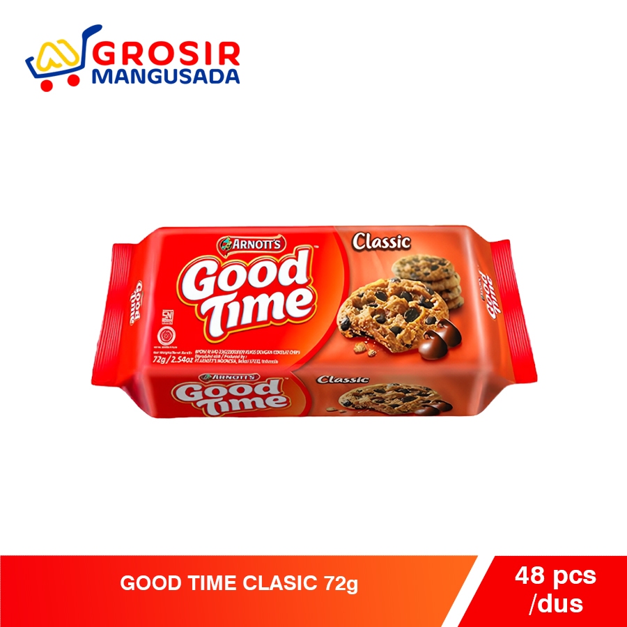 

Arnotts Good Time Clasic 72 gram Harga Grosir 48 pcs