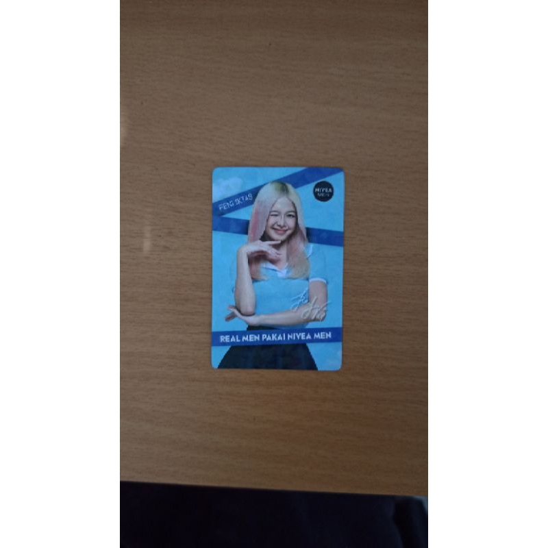 Photocard Nivea men Official JKT48 Feni