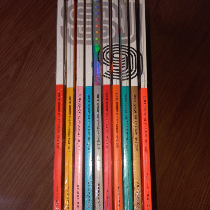 READY SEALED SUPER JUNIOR ALBUM TIME SLIP