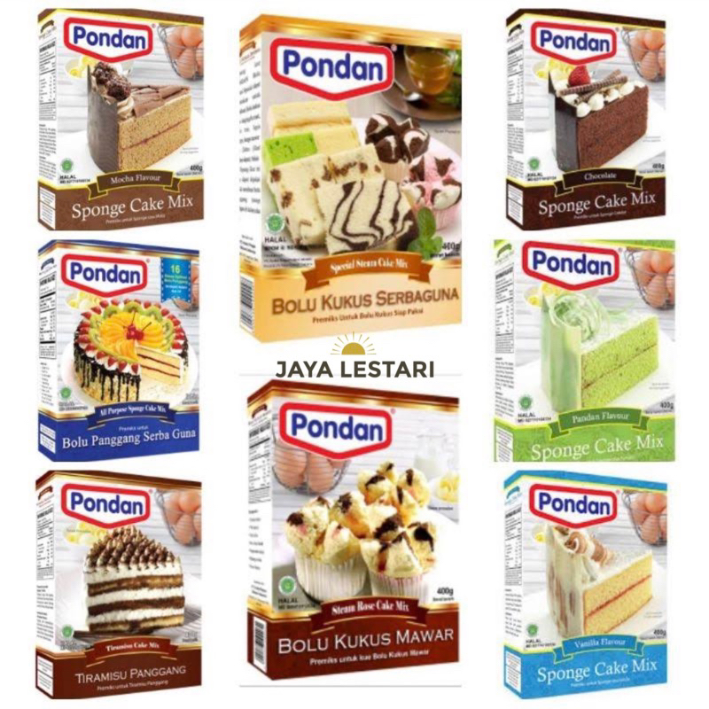 

Pondan Cake (5 Varian) (400g)