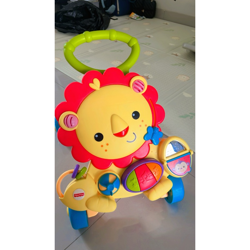 PRELOVED PUSH WALKER SUGAR BABY | FISHER PRICE LION | SPACE BABY 3in1