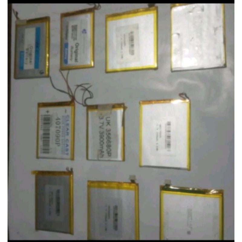 Baterai Polymer Ori Copotan Laptop Untuk DIY / Tablet