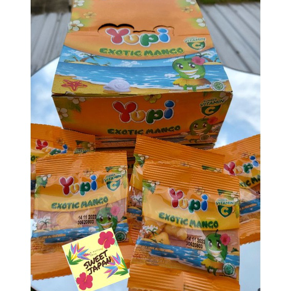 

COD✅ TERMURAH✅ YUPI MANGO...YUMMY ENAK ISI 24 PCS