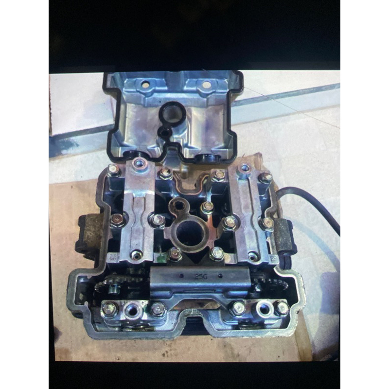 Block blok head kop suzuki satria F 150,Satria fu Komplit full isian Original copotan motor