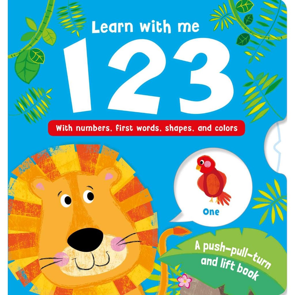 Learn with Me 123: With numbers, first words, shapes, and colors